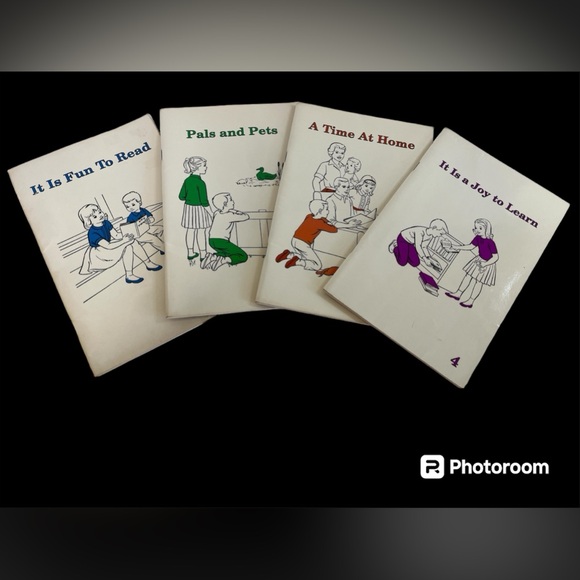 Christian Liberty Press Readers Vtg 90s Lot 4 Reading Phonics Homeschool HTF VG - Picture 1 of 5